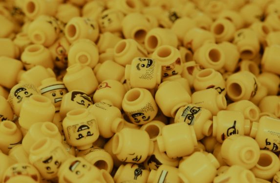 Image of LEGO heads